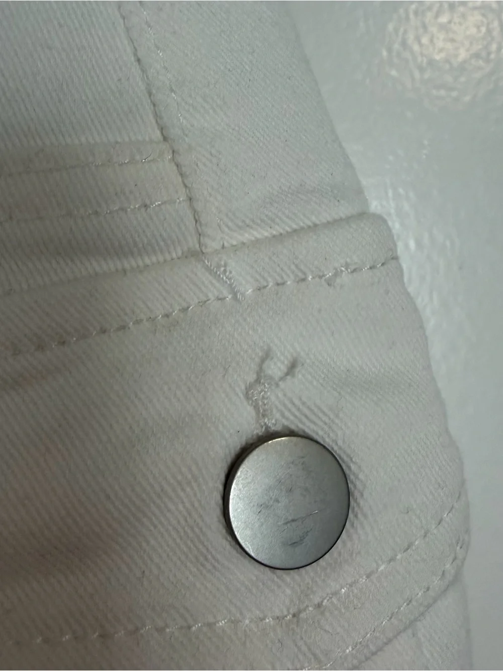 Amazon White Cargo Mini Skirt